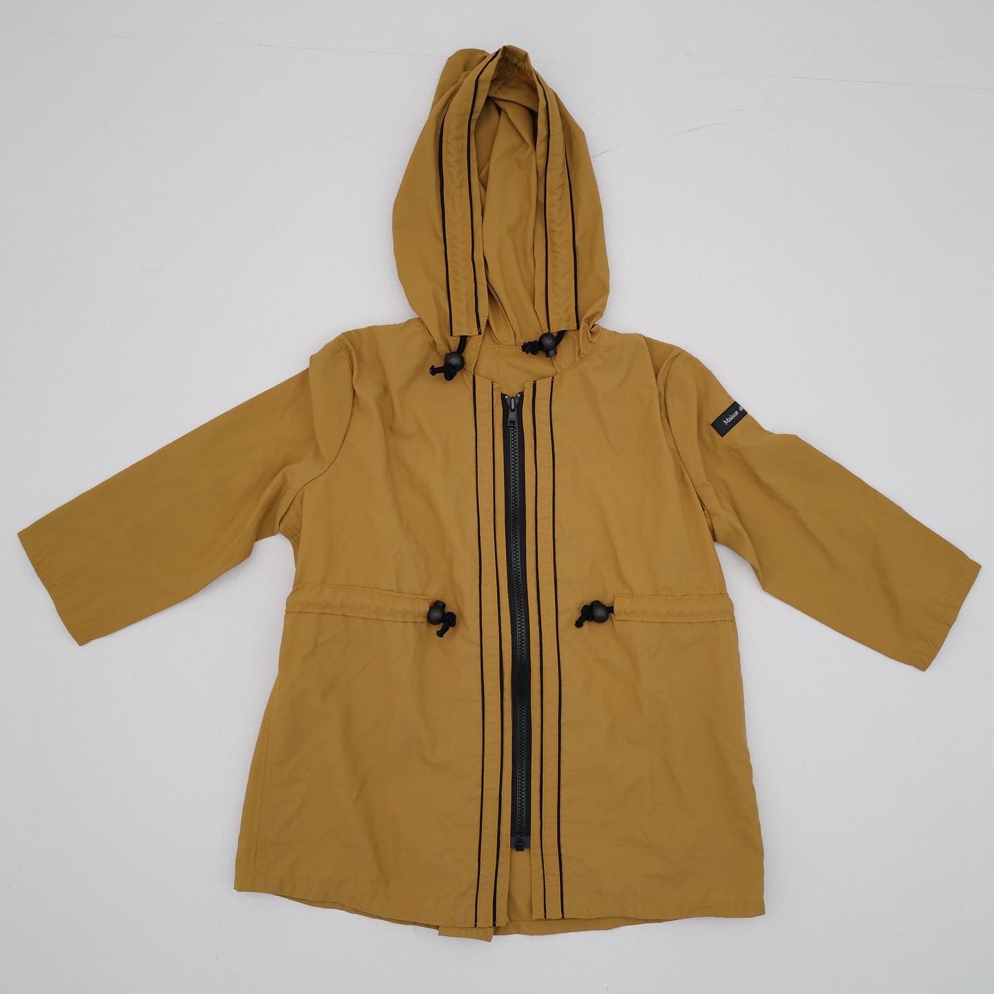 撥水HOODCOAT Beige/ Navy