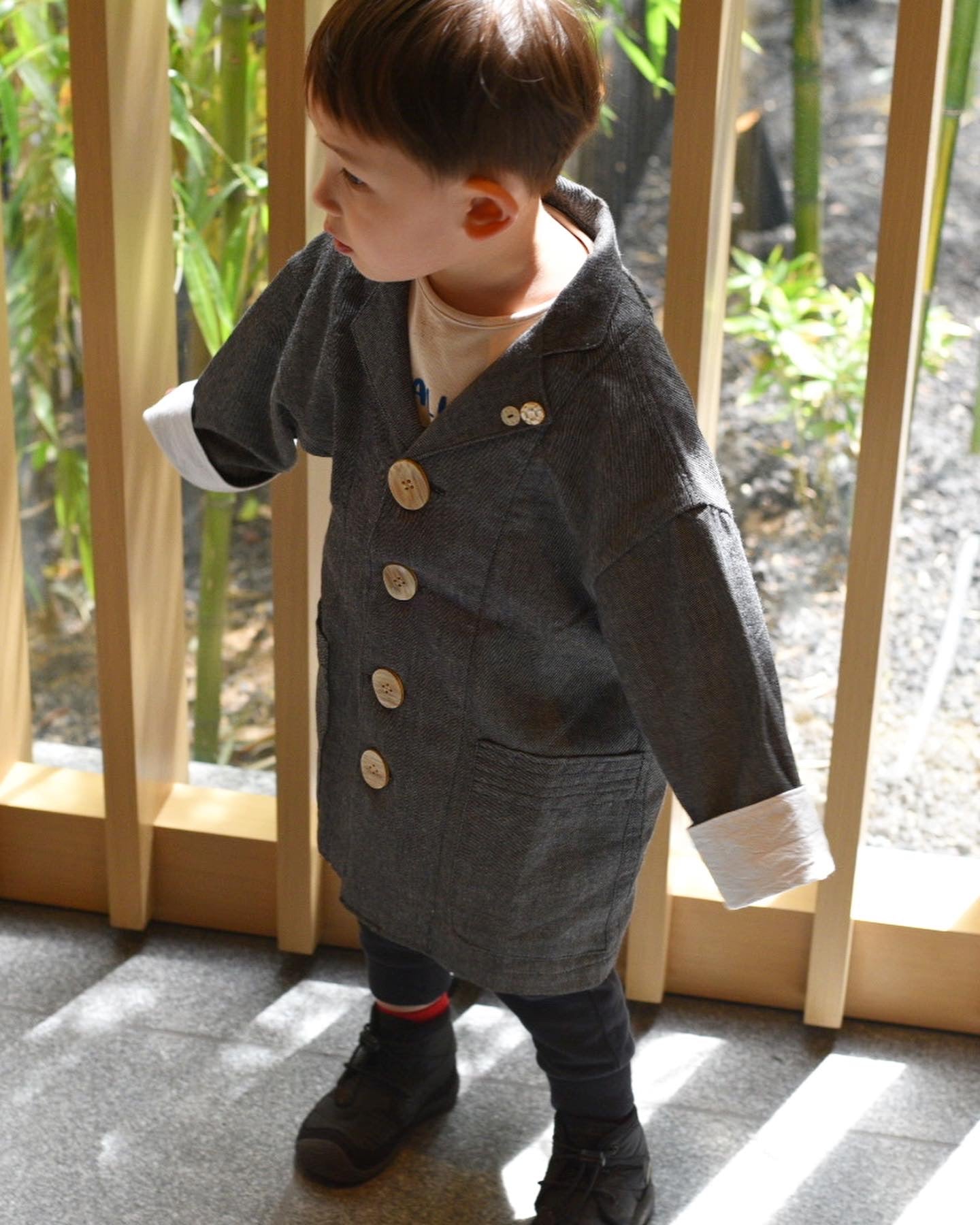 ふにゃbutton Spring coat